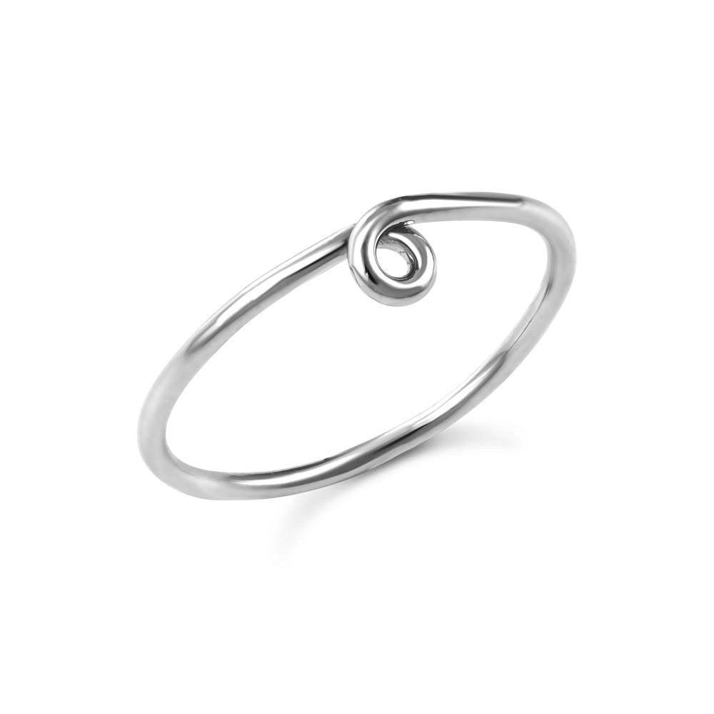 Platinum loop ring