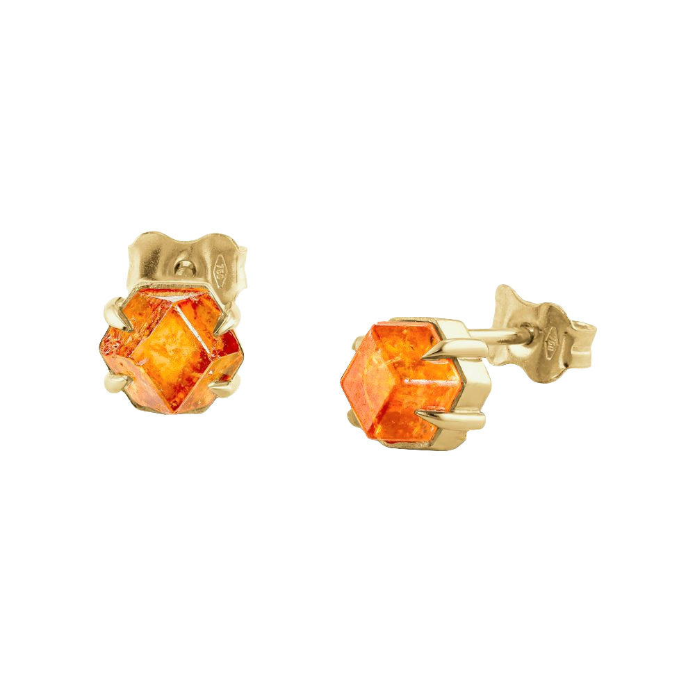 Spessartine earrings