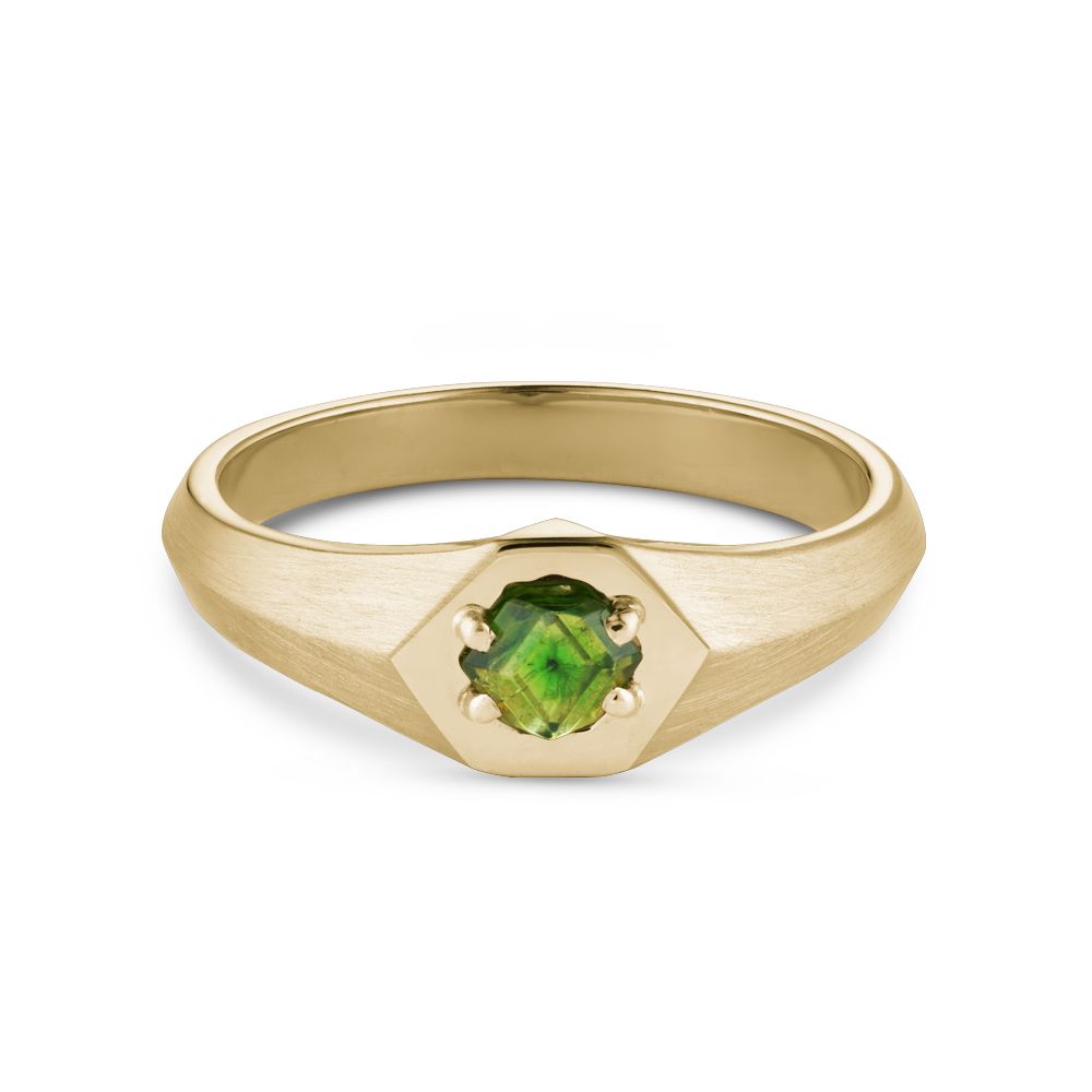 Jeffrey demantoid ring